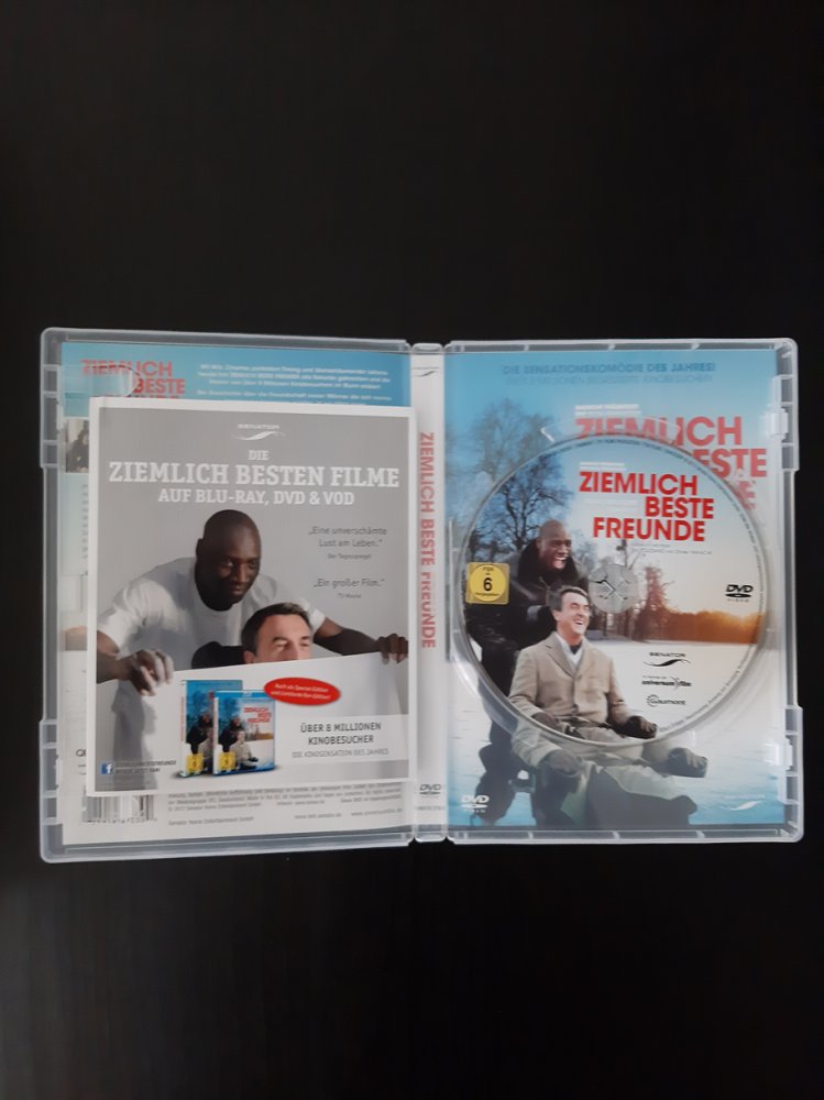 Ziemlich beste Freunde DVD | Komödie | Französisches Kino | Buddy Movie