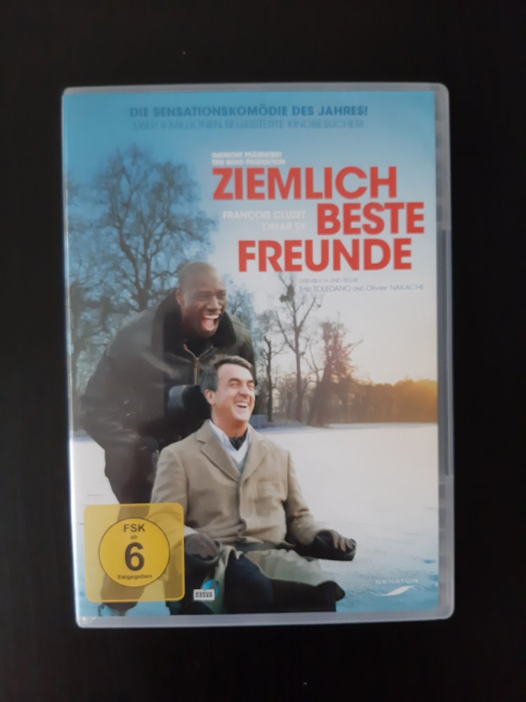 Ziemlich beste Freunde DVD | Komödie | Französisches Kino | Buddy Movie