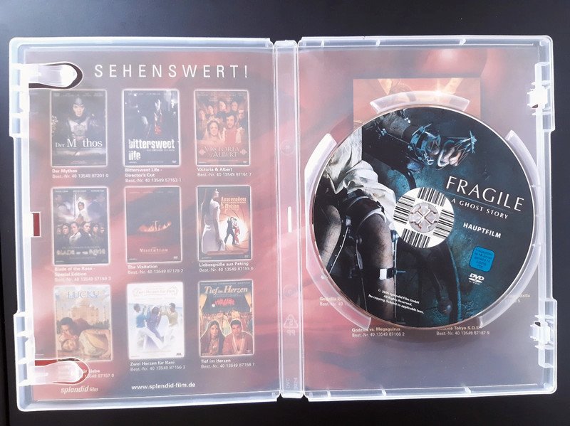 Fragile – A Ghost Story (2005) DVD | Horror | Jaume Balagueró | Calista Flockhart | Richard Roxburgh