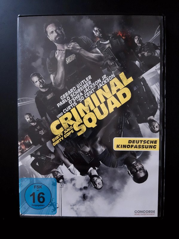 Criminal Squad (2018) DVD | Action | Christian Gudegast | Gerard Butler