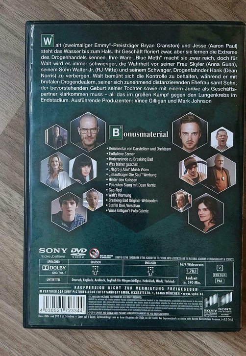  Breaking Bad (die komplette zweite Staffel)