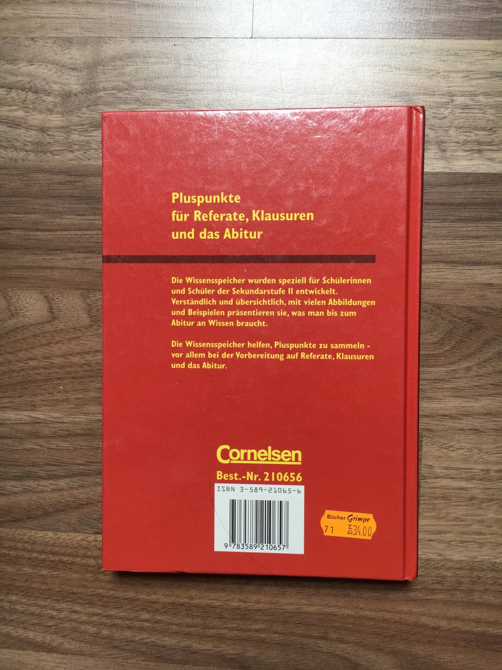 Wissensspeicher Mathematik (Abiturwissen)