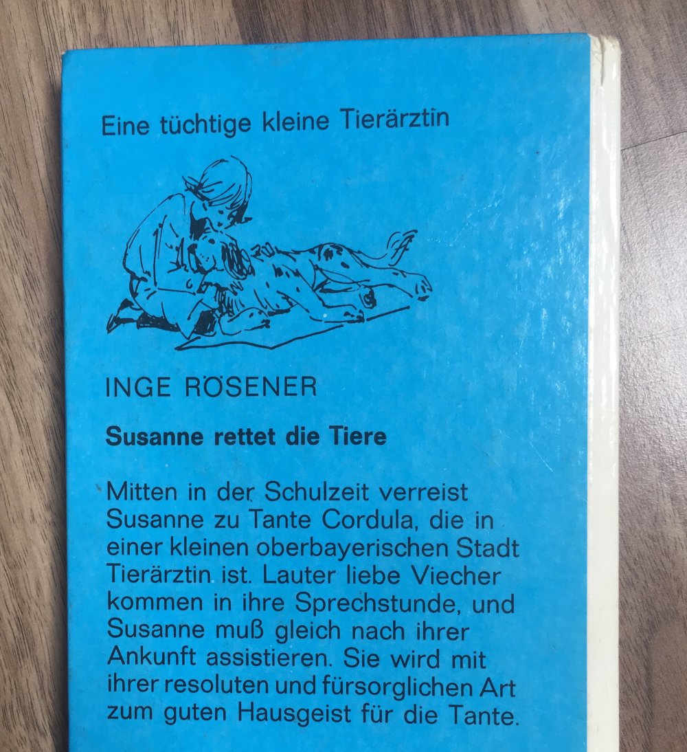 Susanne rettet Tiere