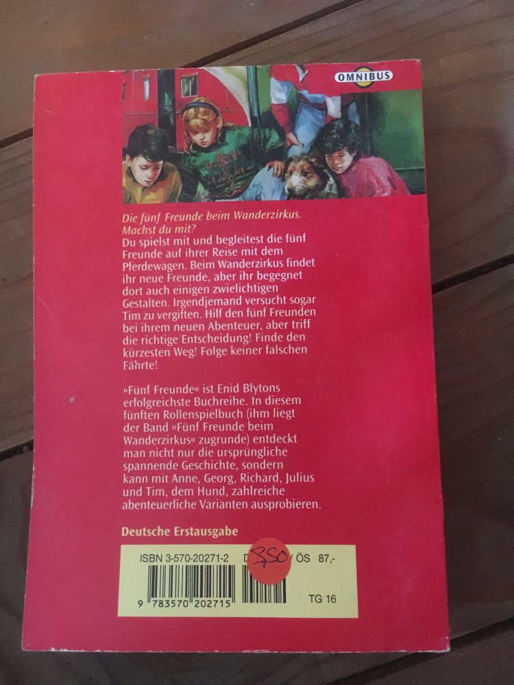 Fünf Freunde und Du beim Wanderzirkus