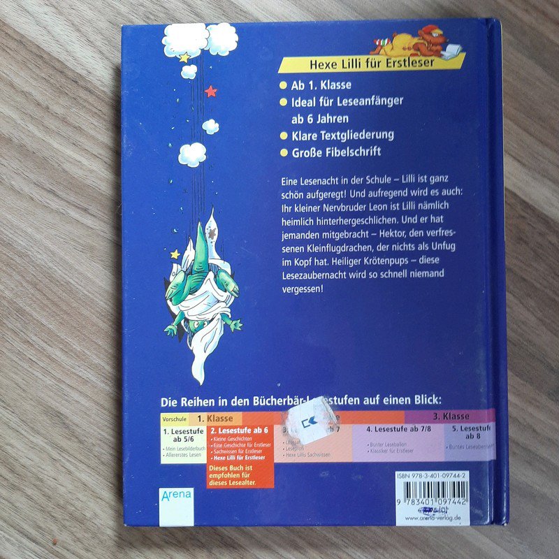 Hexe Lilli und die Zaubernacht im Klassenzimmer