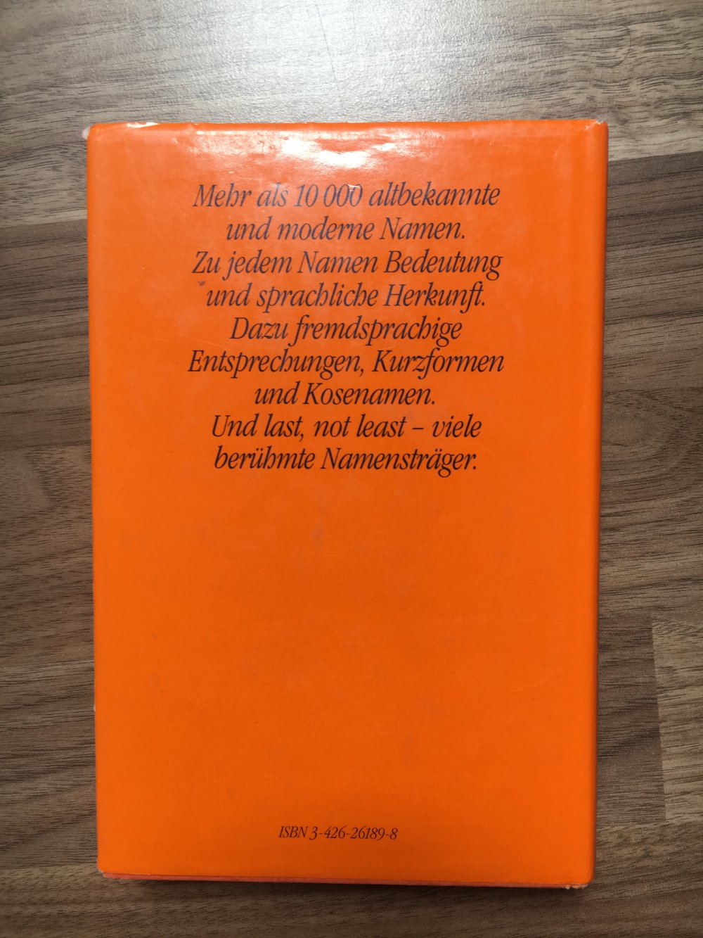 Knaurs Vornamenbuch 