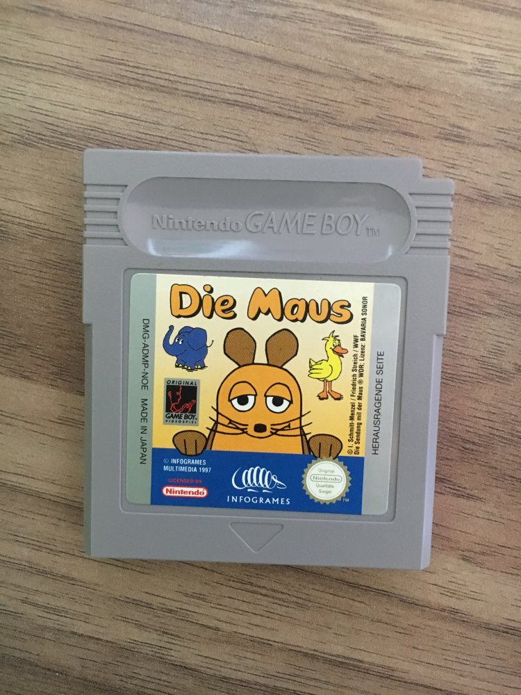 Die Maus Gameboyspiel 