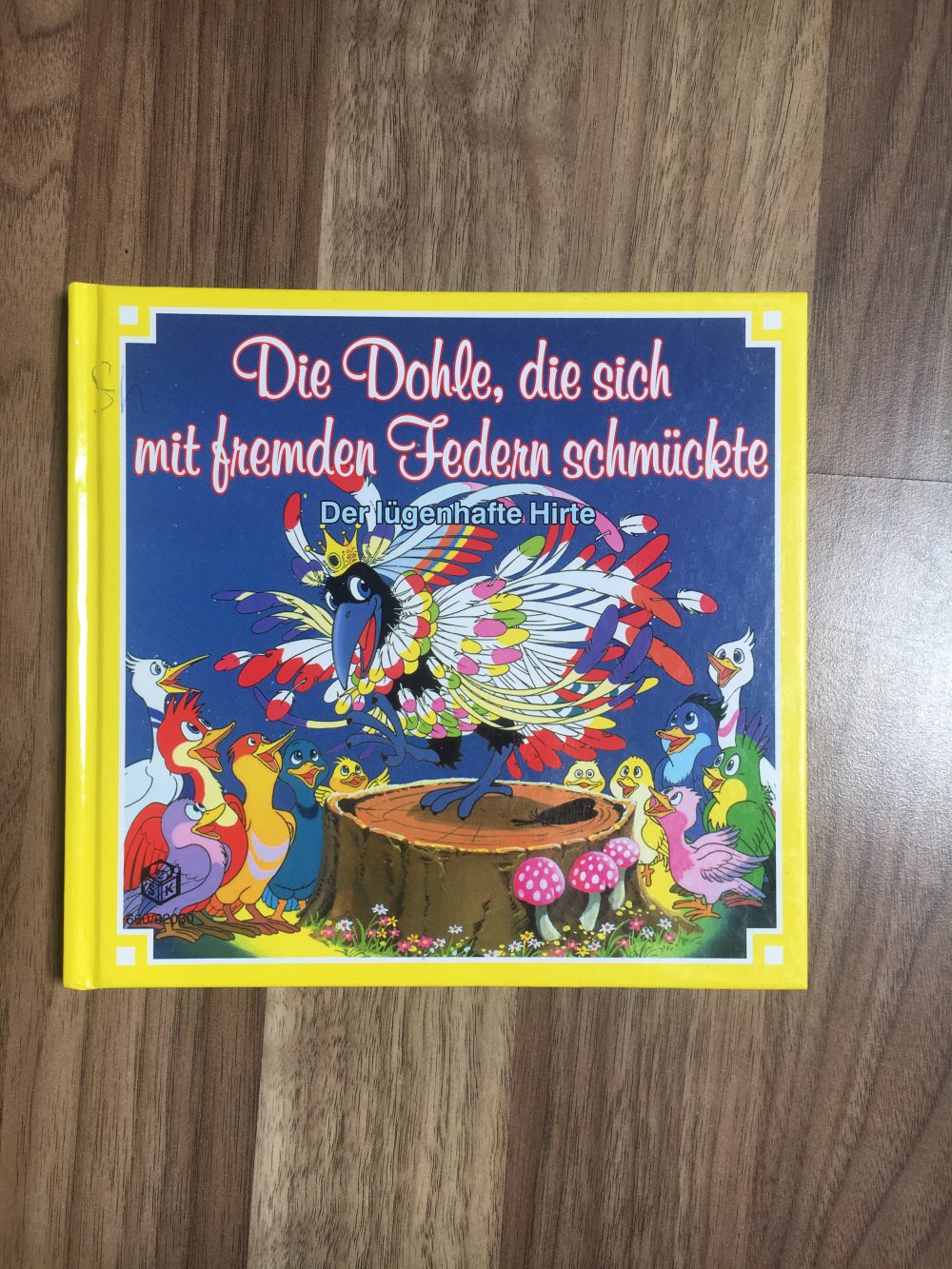 Die Dohle, die sich mit fremden Federn schmückte - Der lügenhafte Hirte