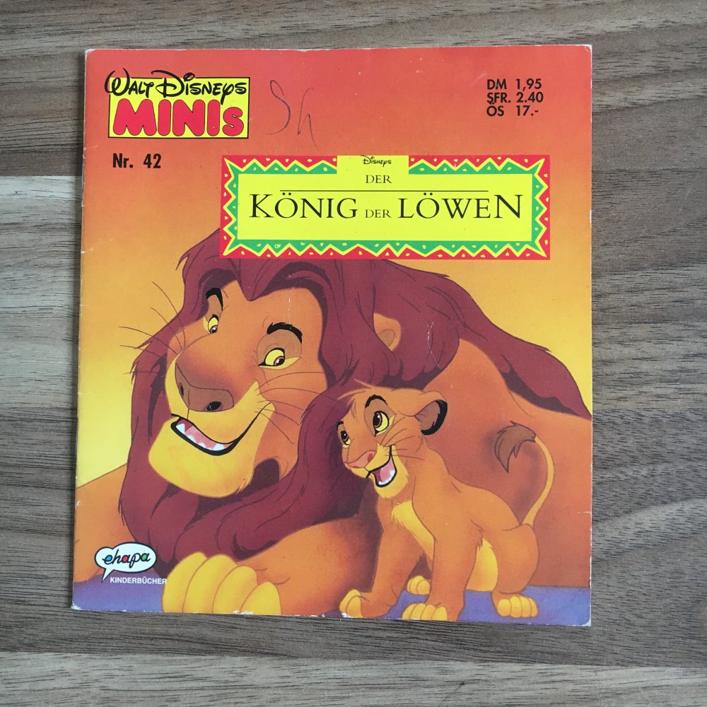 Walt Disney Minis Nr. 42: Der König der Löwen