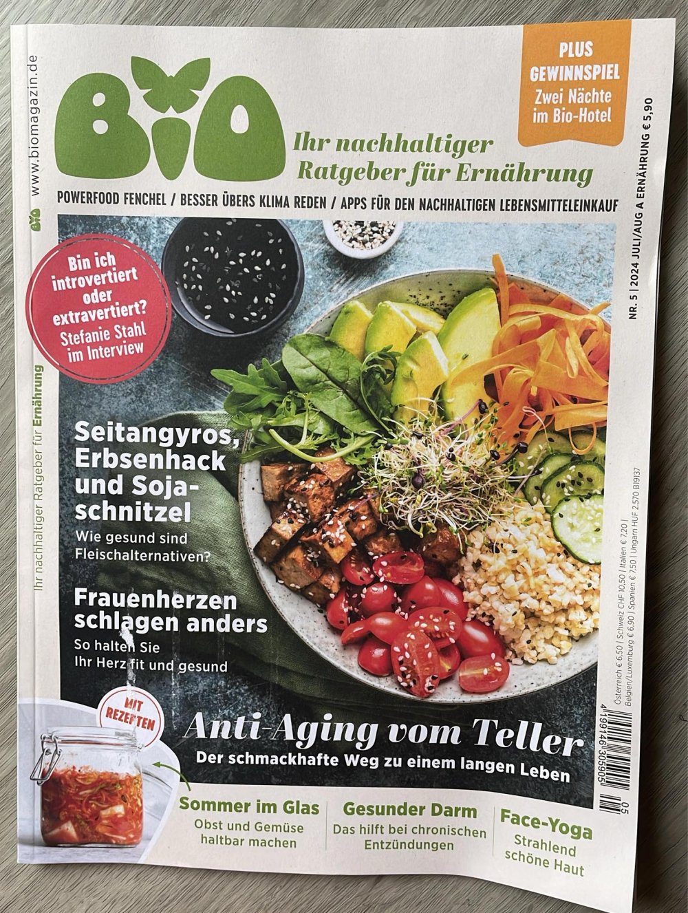 Bio Magazin (NP 5,90€) 