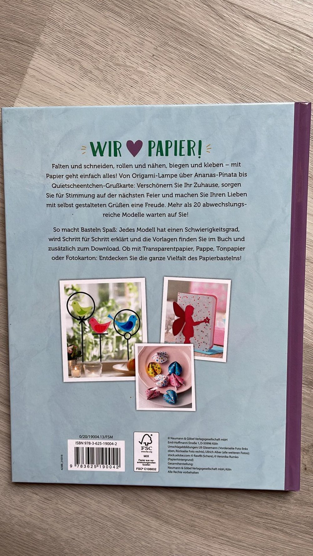 Kreativbuch Papier 