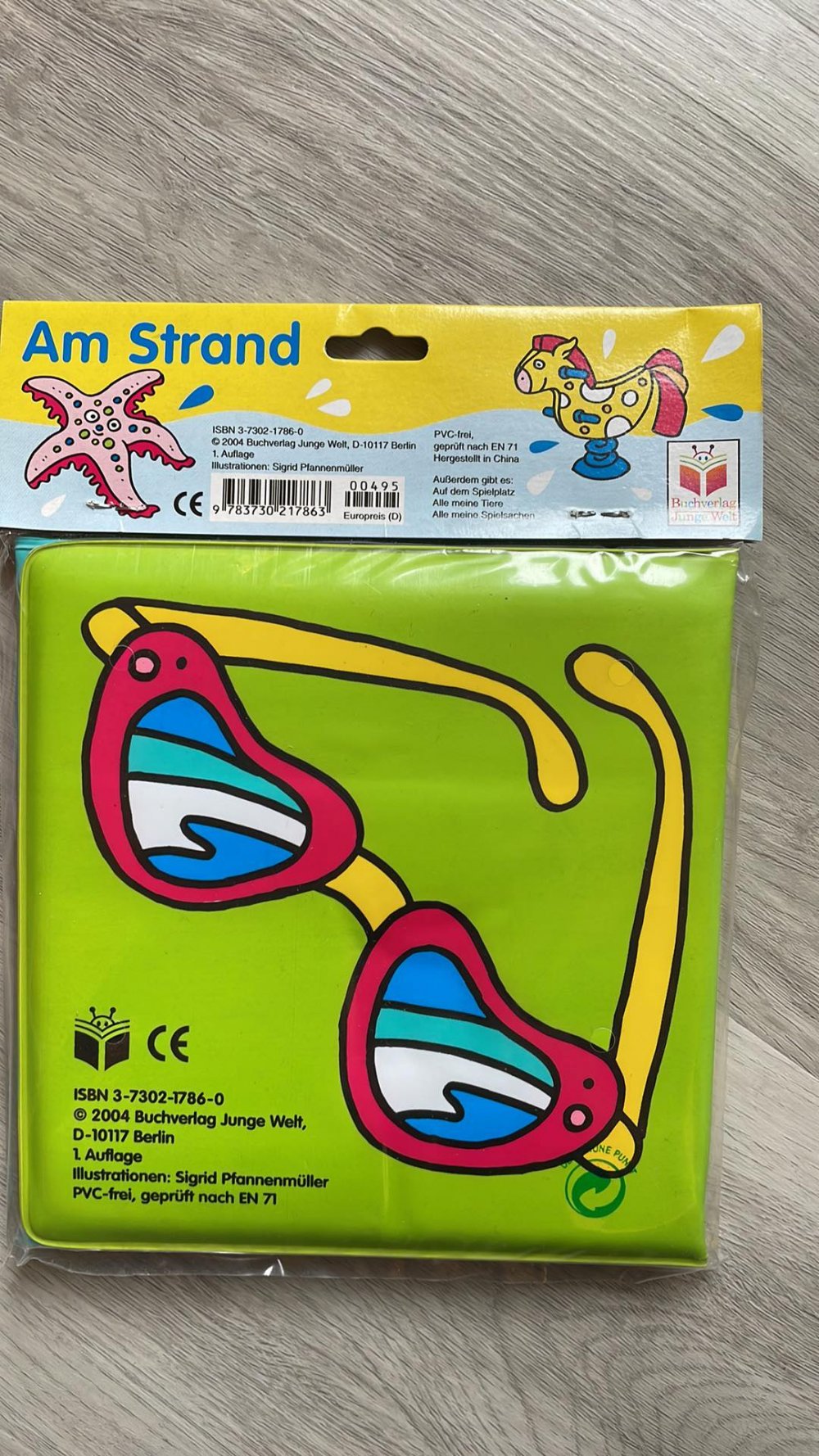 Neues Sand- und Badebuch Baby Kleinkind 