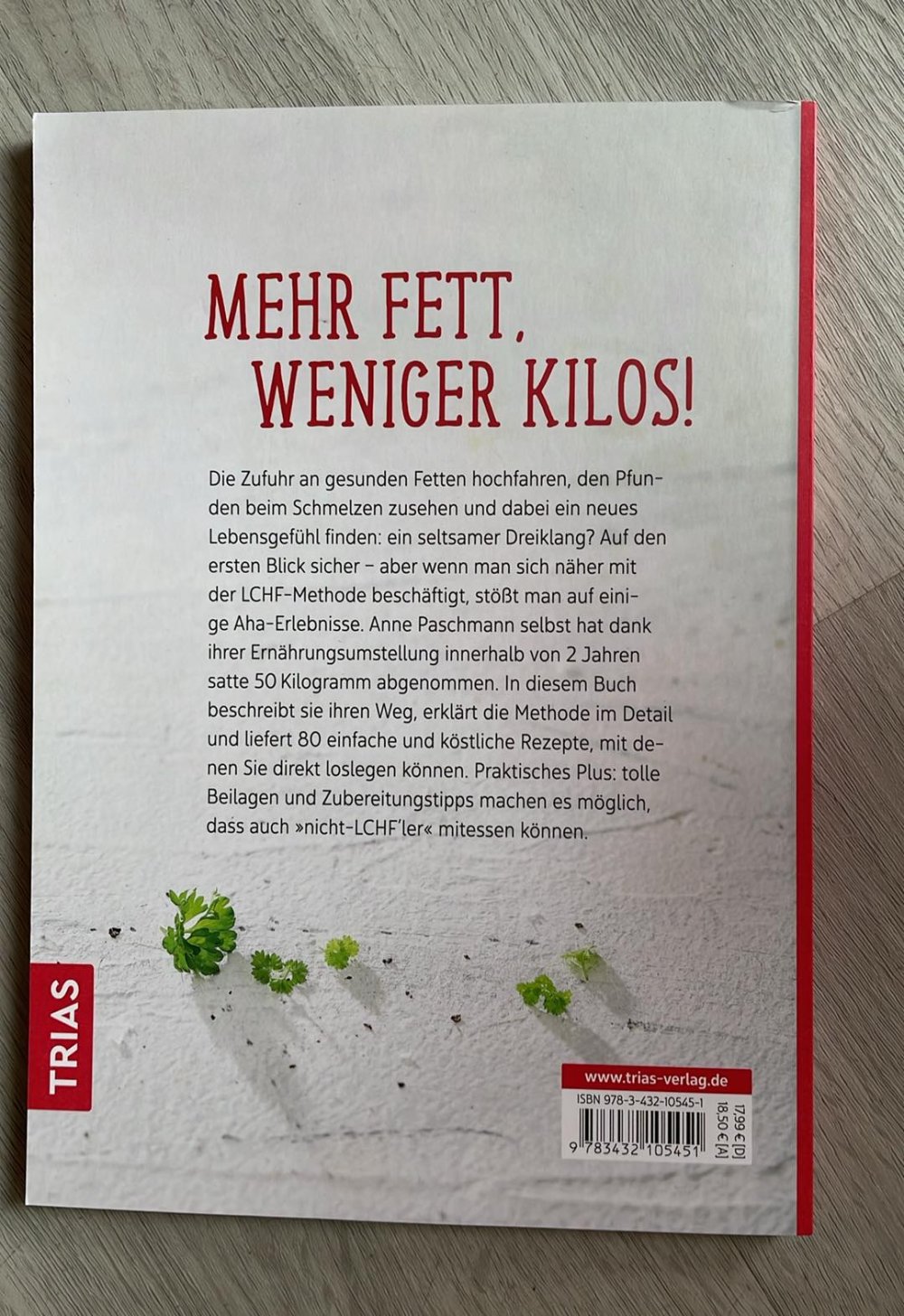 Low Carb High Fat Kochbuch 