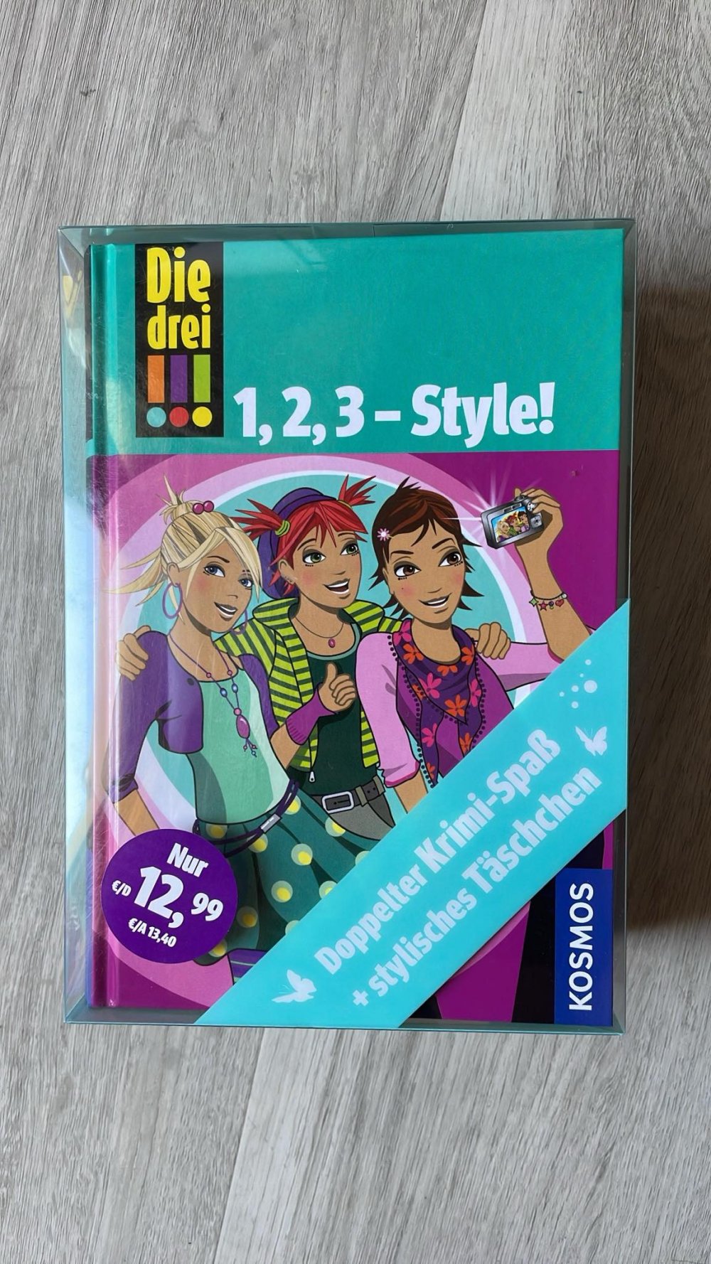 Die drei !!! - 1,2,3 - Style neu mit Tasche 