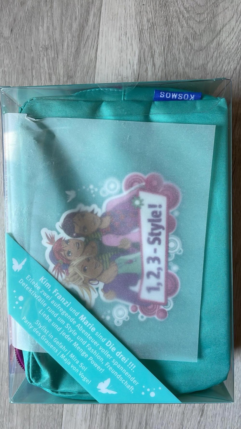 Die drei !!! - 1,2,3 - Style neu mit Tasche 