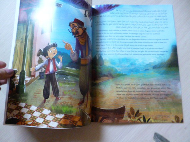 Alaa und der flichende Wolf Arabisch/Deutsch 2-sprachig 