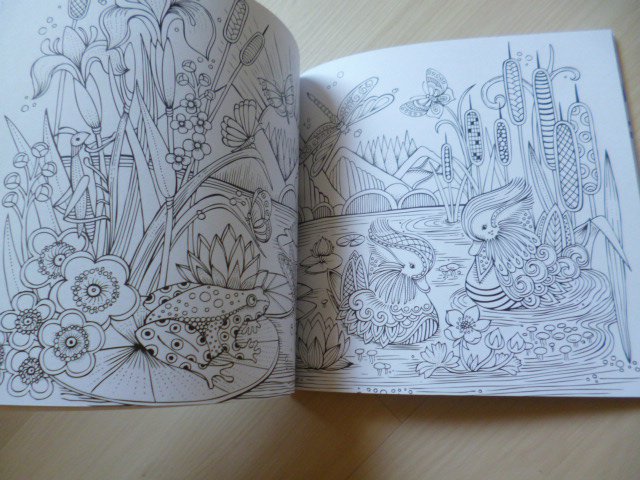 Mein Sommerspaziergang Ausmalen Buch Bastei Lübbe 