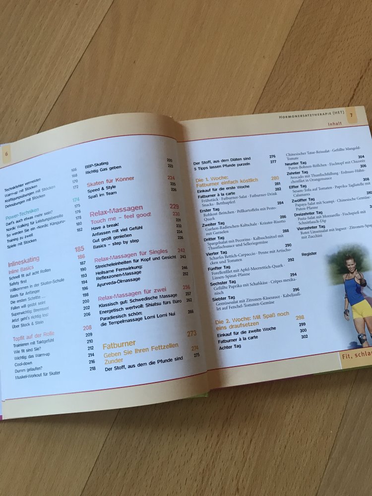 Fitness Bodywork Gymnastik Massage Relax Pilates BBP Rezepte 