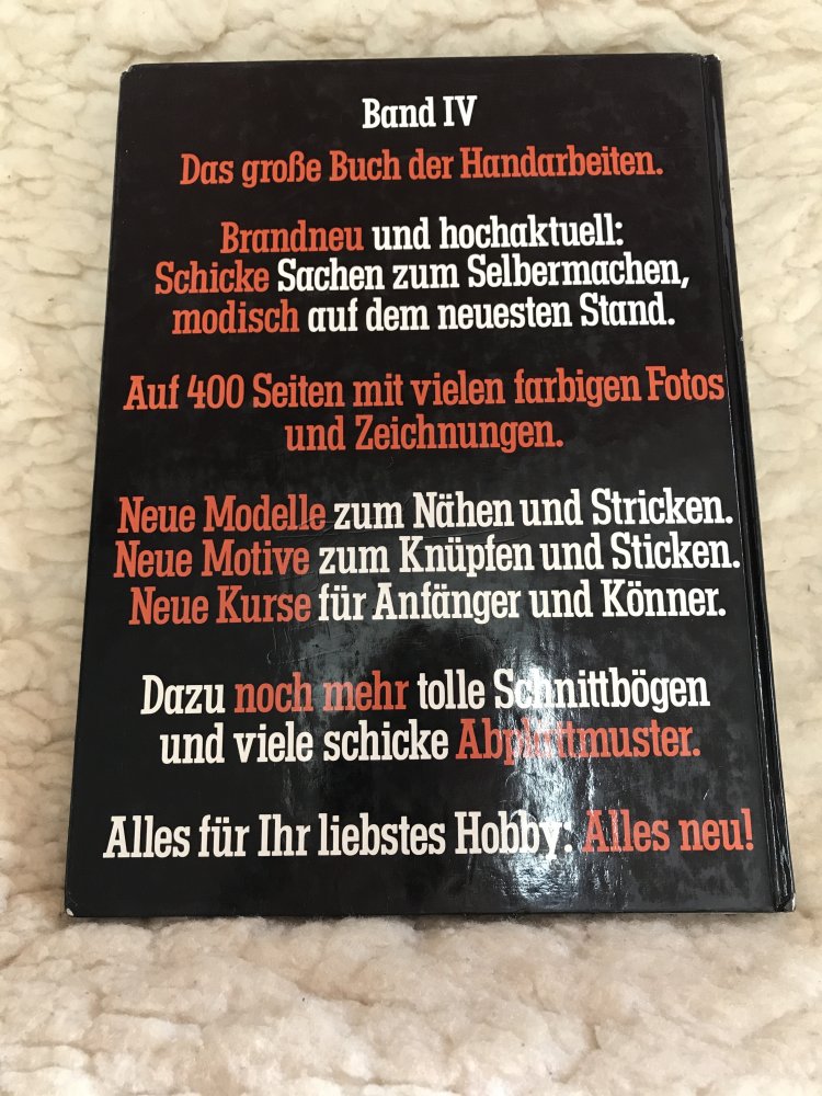Strick Buch Nähen Häkeln Knüpfen Häkeln Weben Handarbeiten Anleitungen Muster Anleitungen Vintage
