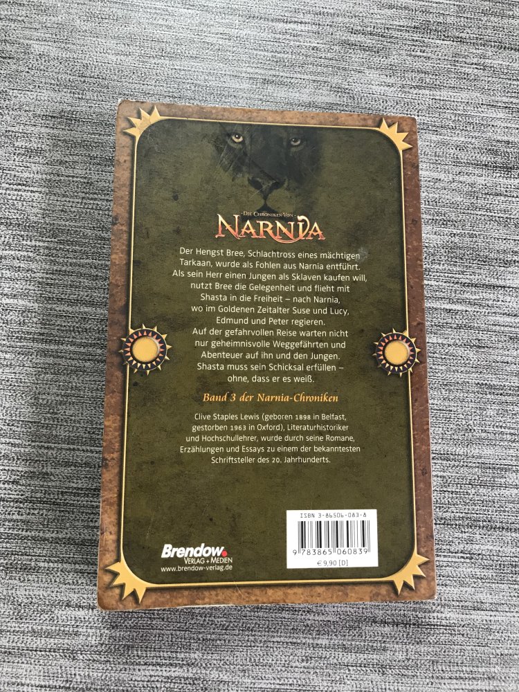 Chroniken von Narnia, Der Ritt nach Narnia, Fantasie Kinderbuch verfilmter Bestseller