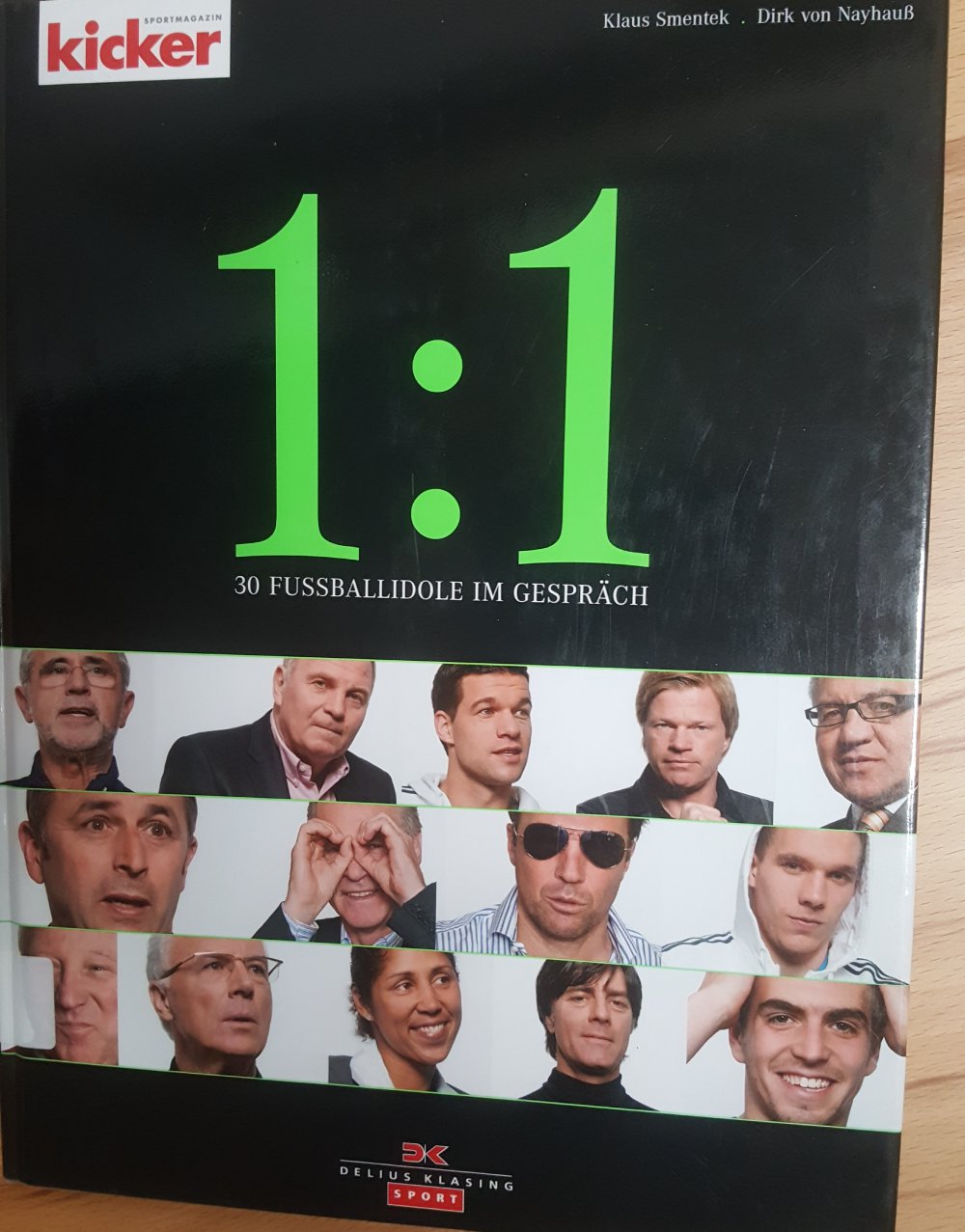 Fussball Idole Kicker Trainer Spieler Ballack Beckenbauer Völler