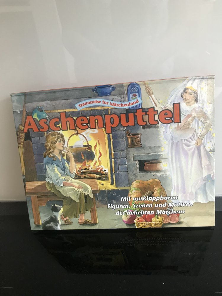 Aschenputtel Popup Kinderbuch Klappbilder Märchen Klassiker 