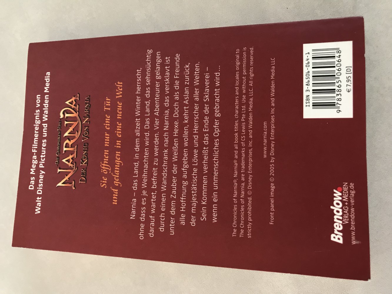 Der König von Narnia Fantasy Bestseller aus Buchreihe Die Chroniken von Narnia verfilmt