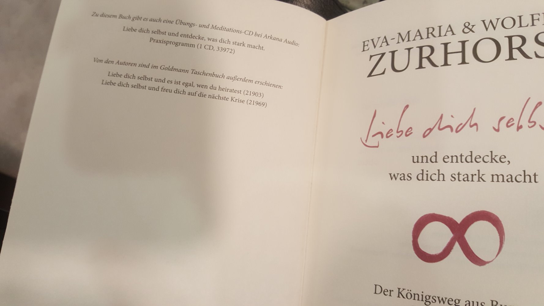 Krisenmanagement. Zurhorst Liebe dich Selbst und Entdecke was dich Stark macht. Königsweg Beruf und Beziehung. Zuhorst. Ratgeber. Burnout. 