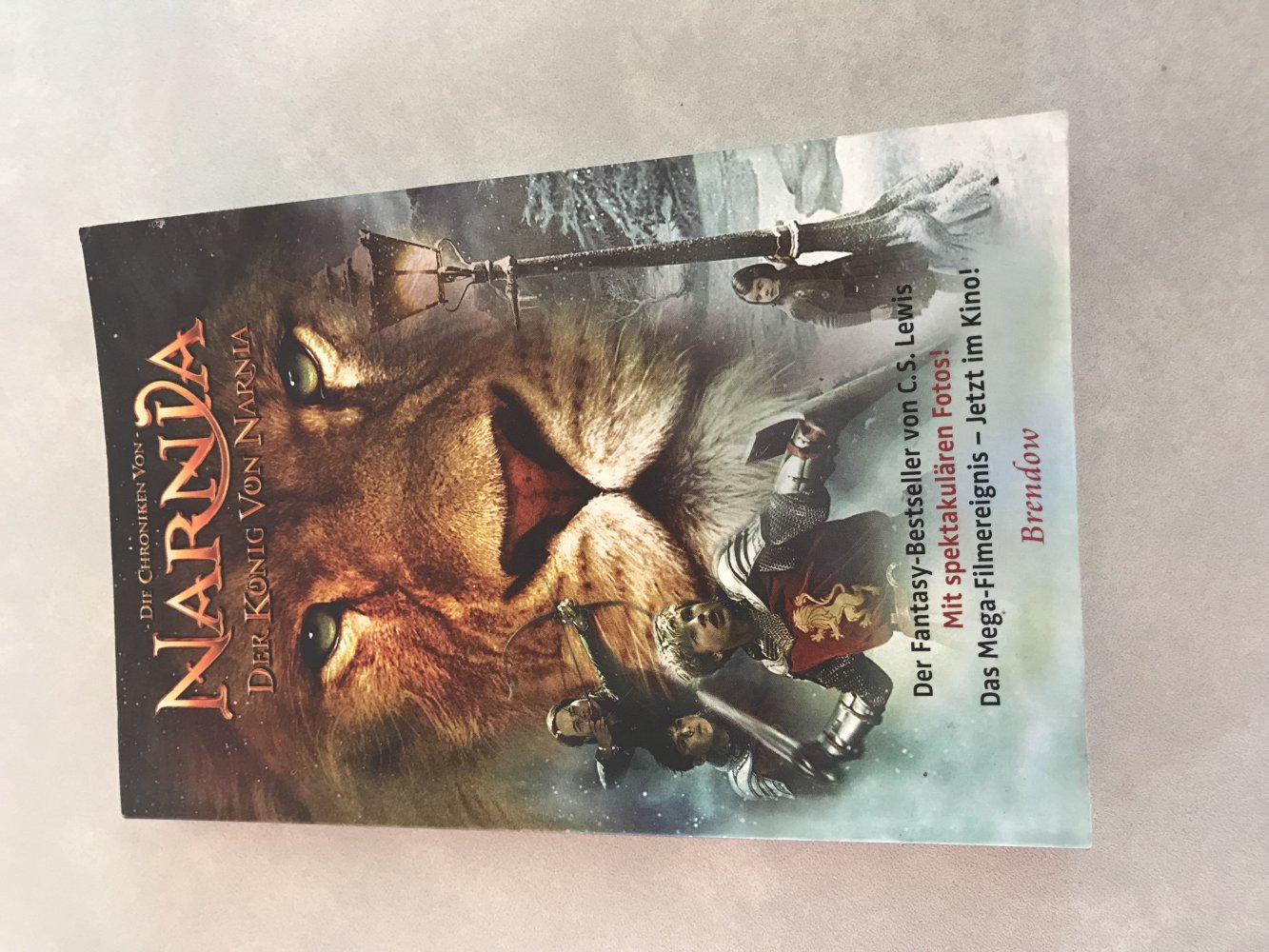 Der König von Narnia Fantasy Bestseller aus Buchreihe Die Chroniken von Narnia verfilmt