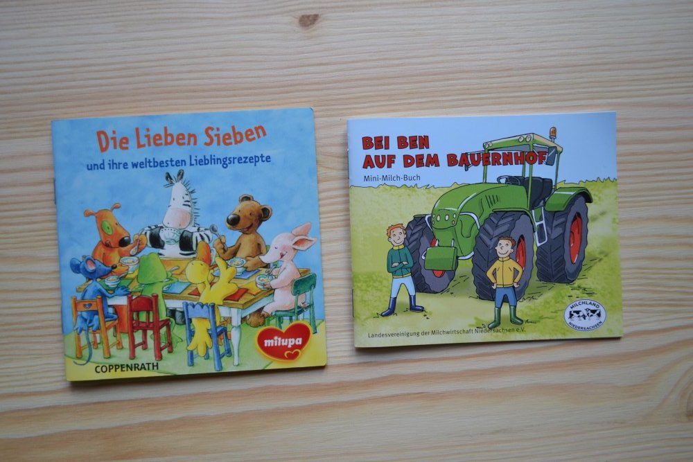 2 Heftchen für Kinder