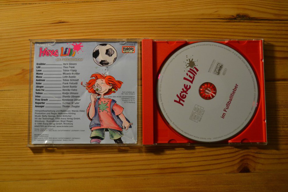 CD Hexe Lili im Fussballfieber