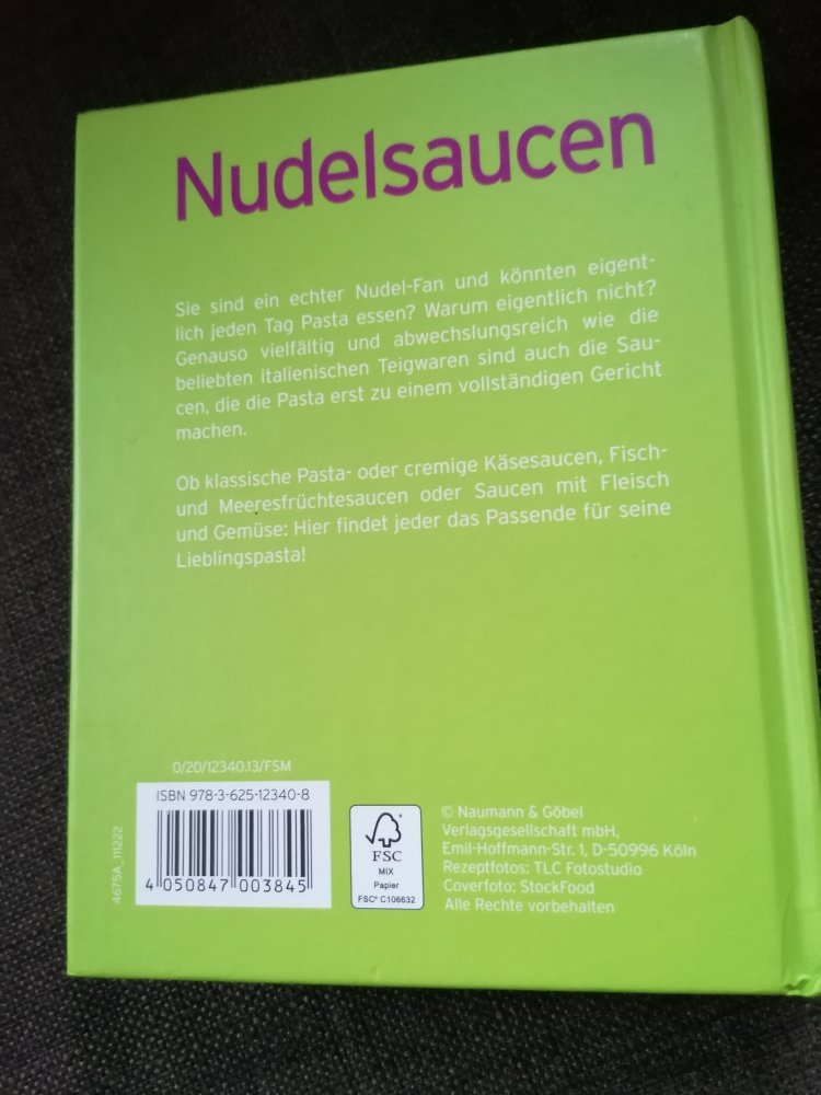 Kochbuch Nudelsaucen Soßen Rezepte Nudeln