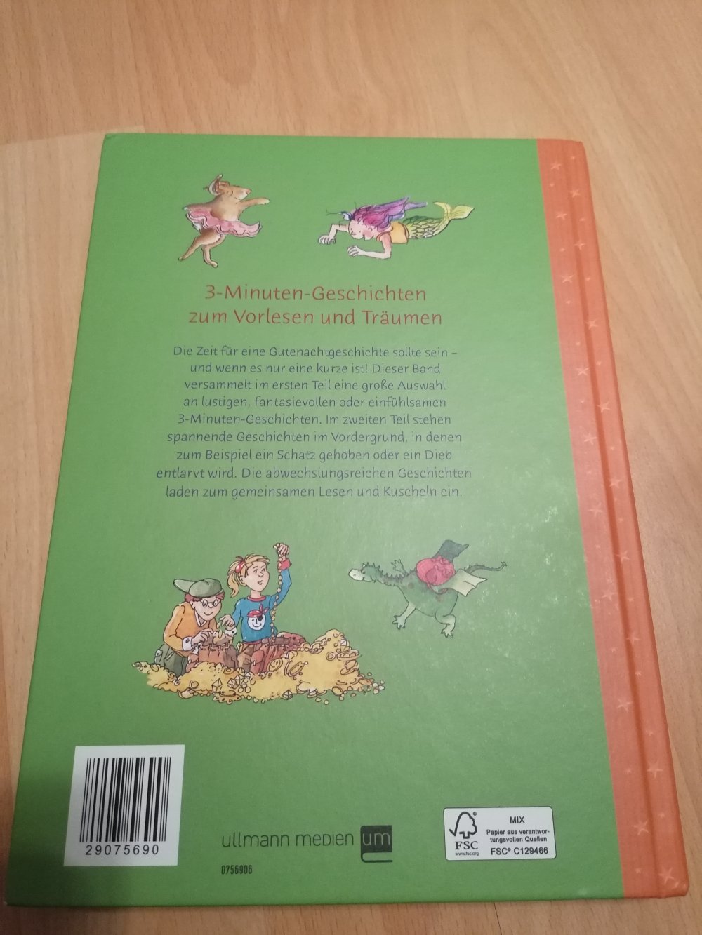 Buch Vorlesebuch 3-Minuten-Geschichten zum Vorlesen und Träumen ullmann