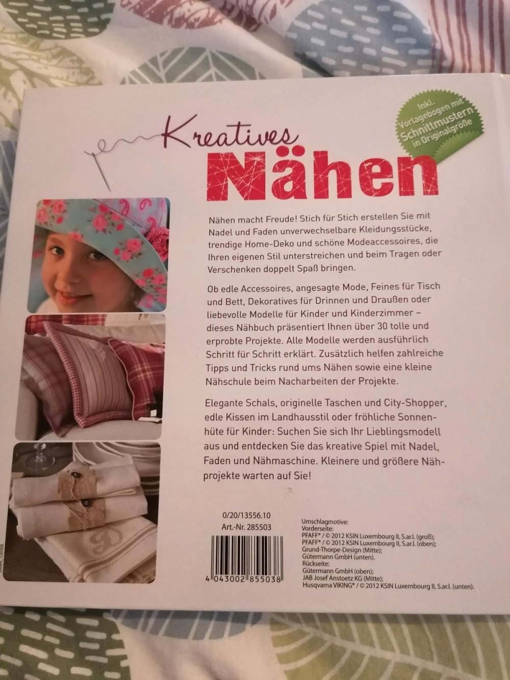 Buch kreatives Nähen Eva Maria Heller Kleidung Wohnen Mode