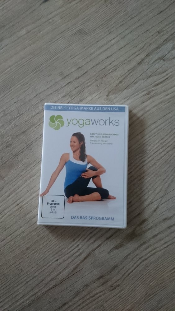 Neu! DVD YogaWorks, Yoga für Einsteiger und Fortgeschrittene