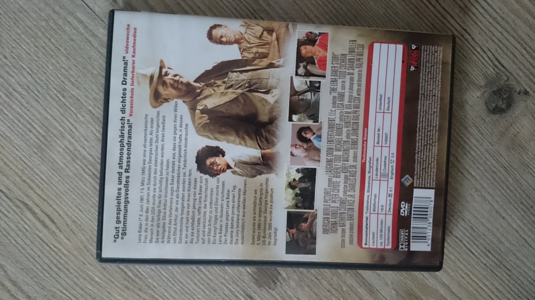 DVD Hope and Redemption 