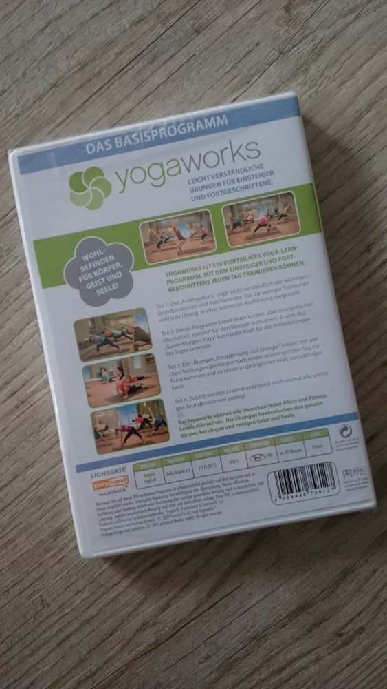 Neu! DVD YogaWorks, Yoga für Einsteiger und Fortgeschrittene
