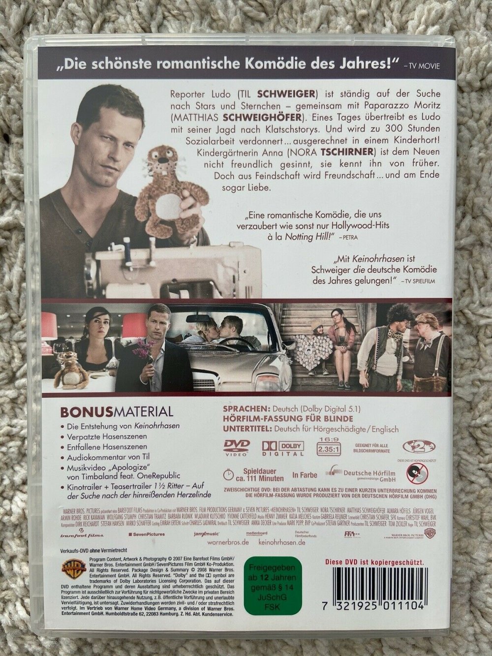 Keinohrhasen (2008) / DVD