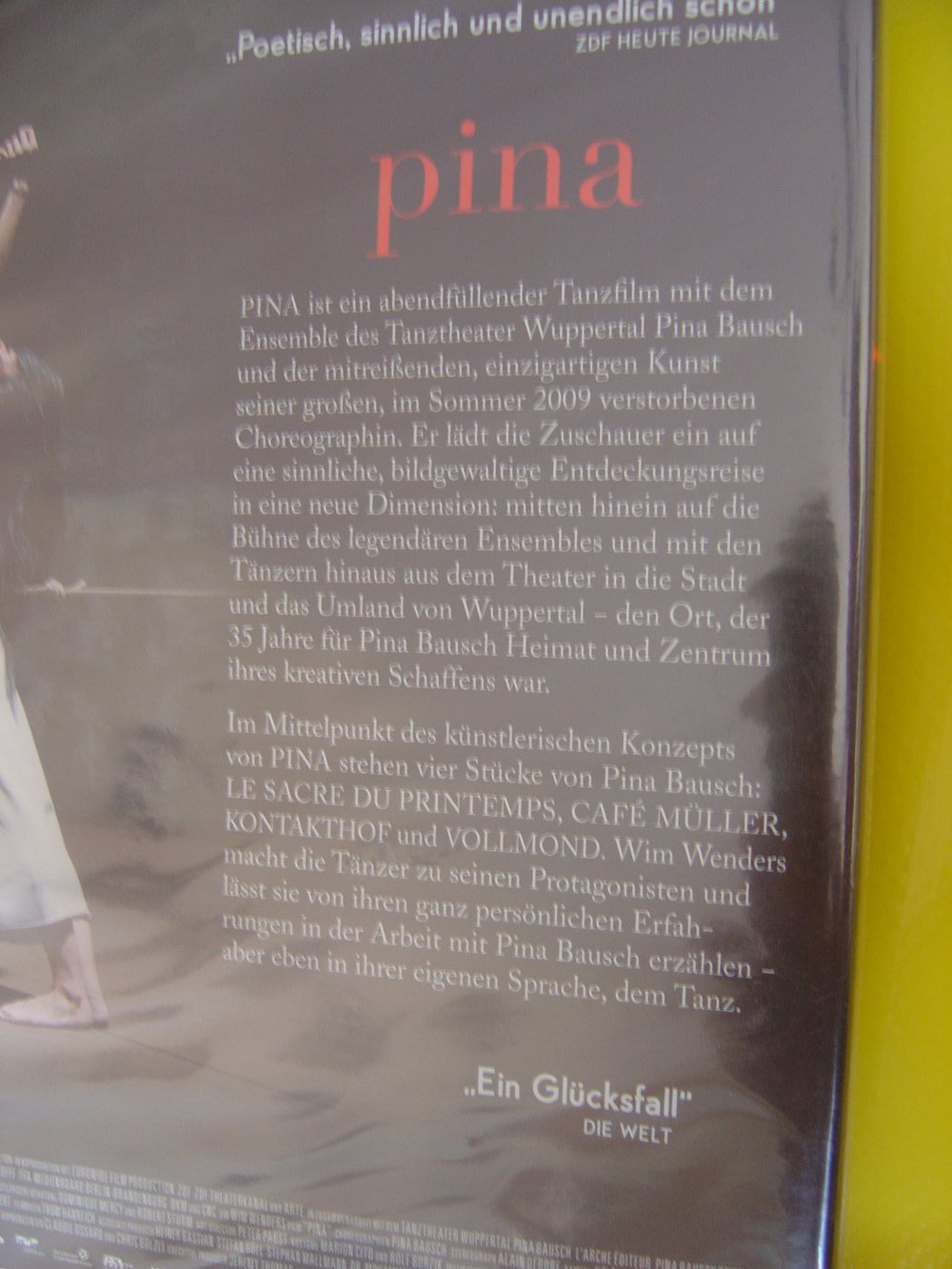 pina tanzt, tanzt, sonst sind wir verloren