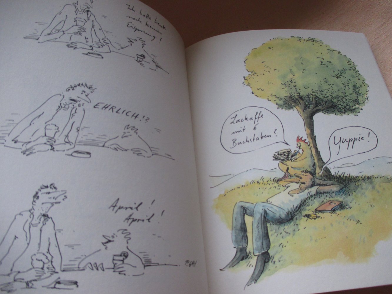 Gemischte Gefühle * Eine Liebesgeschichte * Cartoons * Peter Gaymann * Heyne Verlag