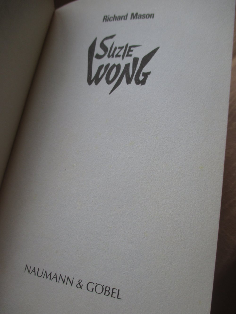  Suzie Wong * Autor: Mason, Richard * Gebundenes Buch