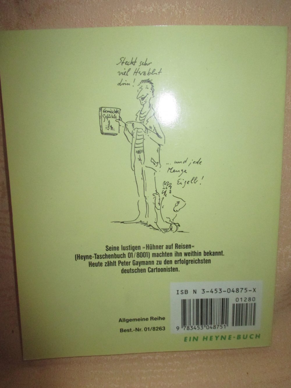 Gemischte Gefühle * Eine Liebesgeschichte * Cartoons * Peter Gaymann * Heyne Verlag