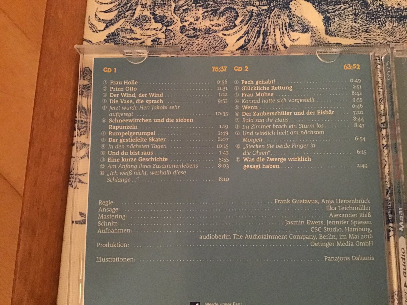 Paul Maar, Schiefe Märchen und schräge Geschichten, 2 CD Hörbuch