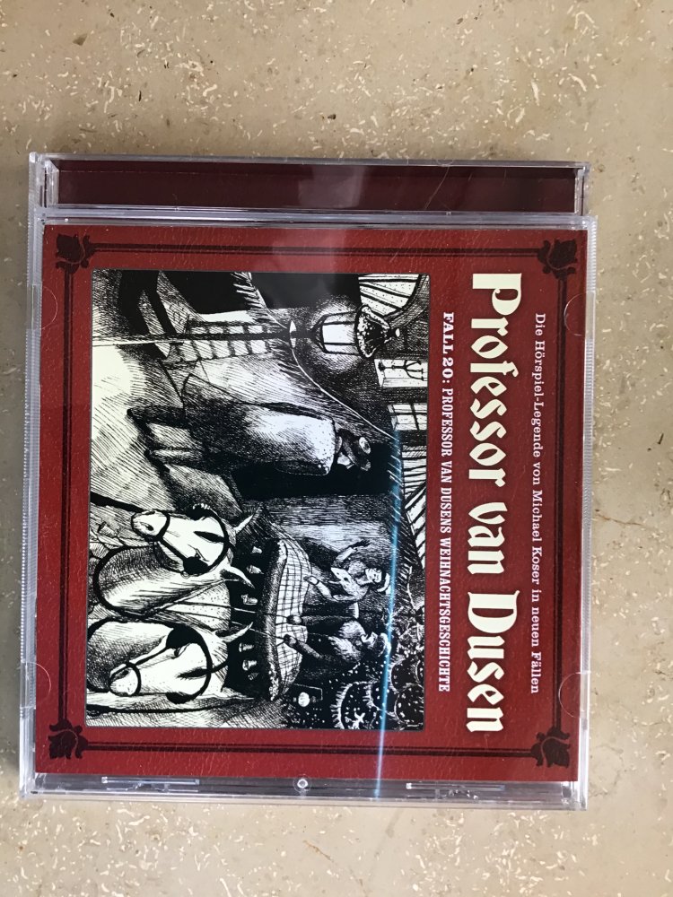 Professor Van Dusen, Fall 20, Weihnachtsgeschichte, 1 CD, 