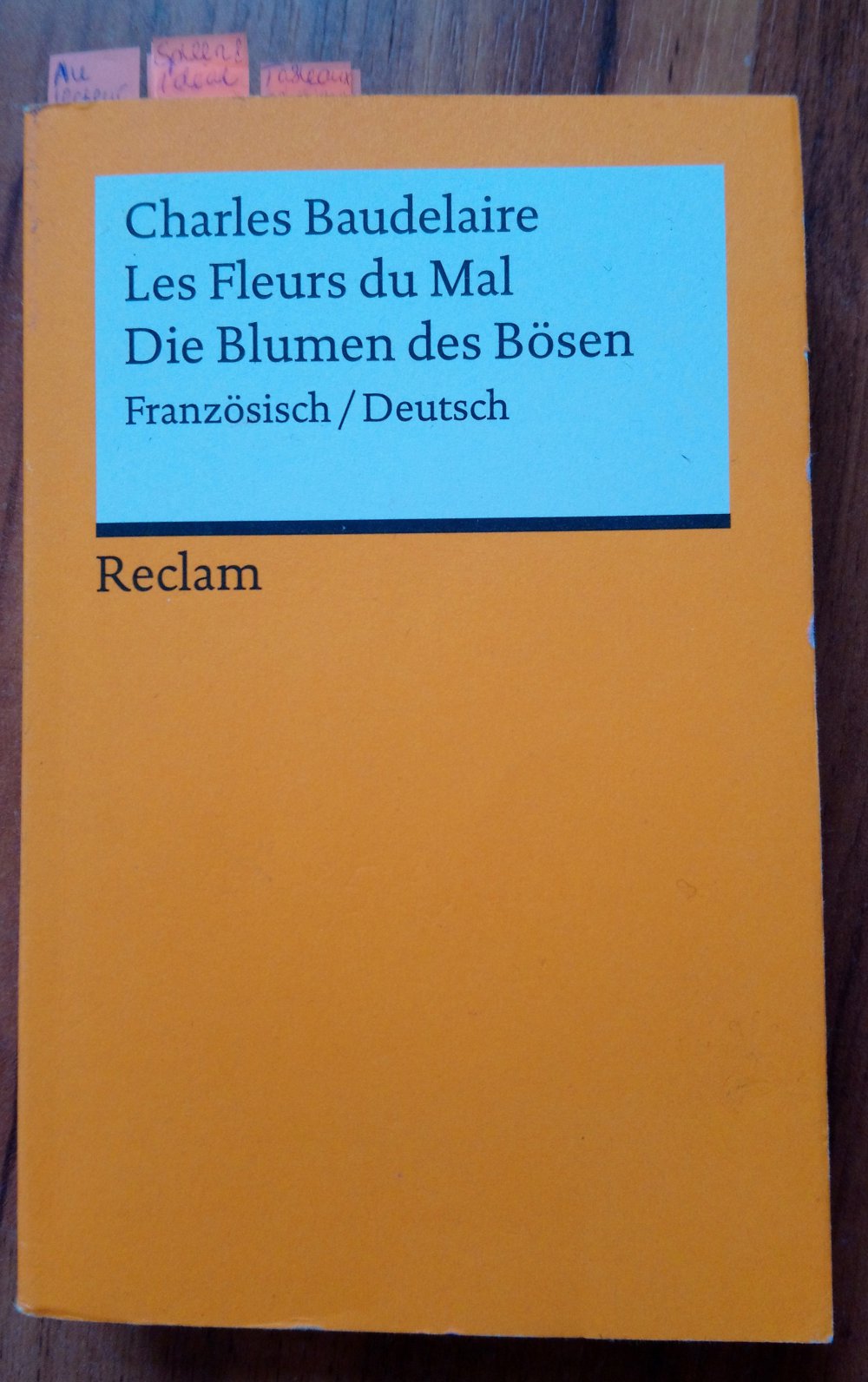Les Fleurs du Mal/Die Blumen des Bösen 