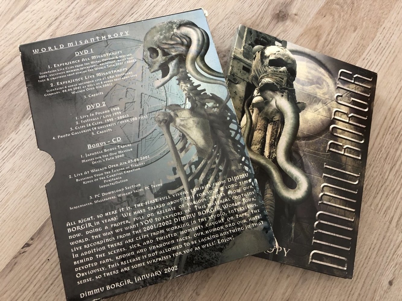 DIMMU BORGIR WORLD MISANTHROPY DVD