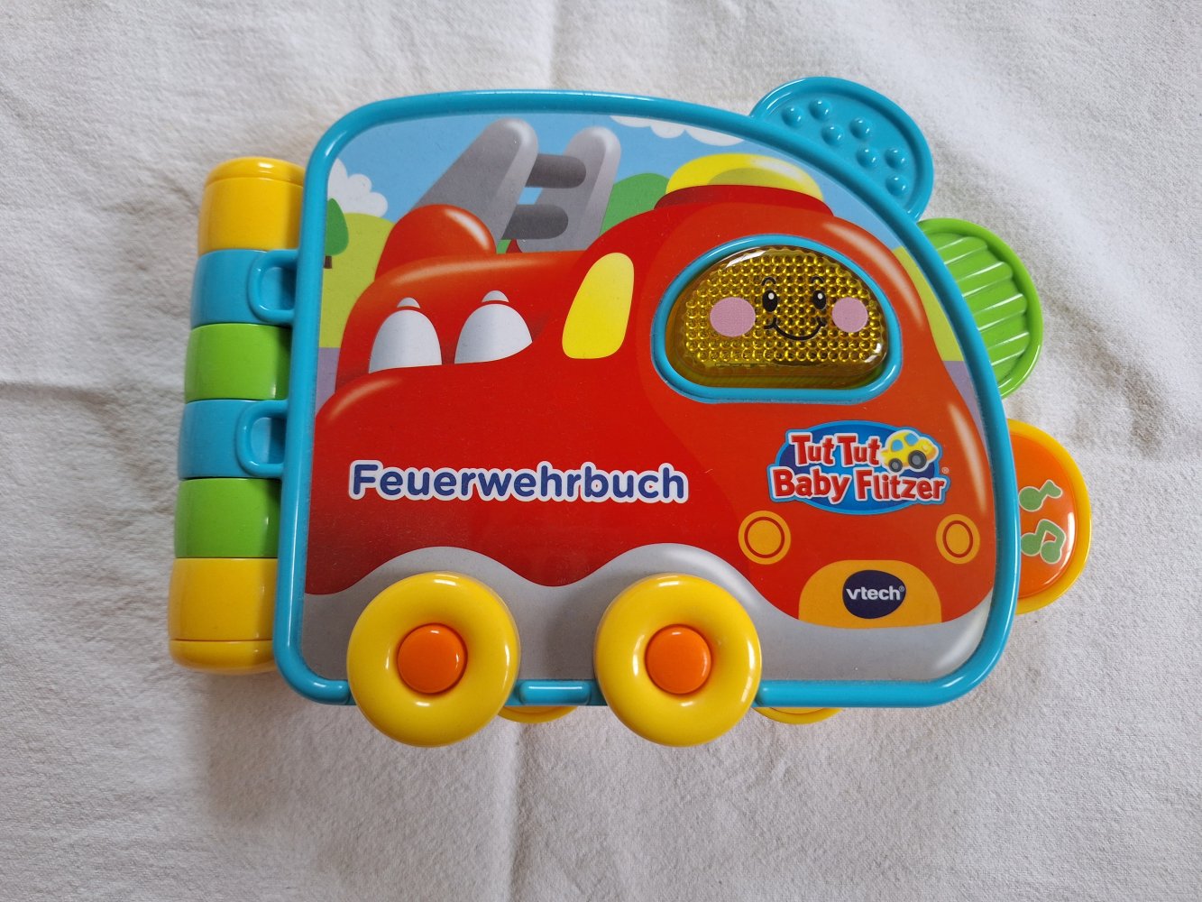 Feuerwehrbuch mit Sound und Licht Vtech Baby 80-502004 - TUT Baby Flitzer