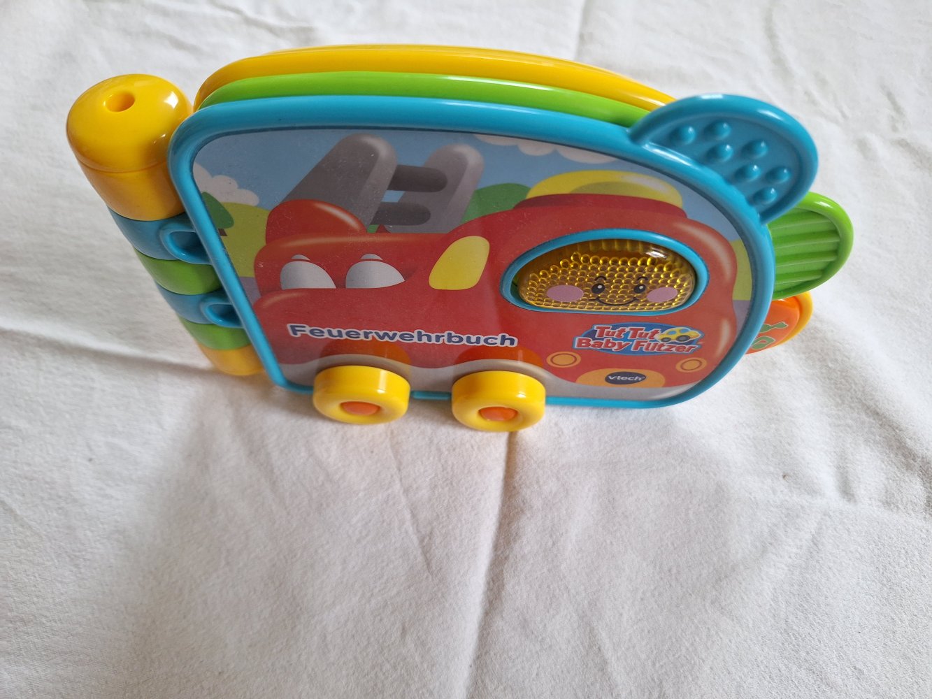 Feuerwehrbuch mit Sound und Licht Vtech Baby 80-502004 - TUT Baby Flitzer