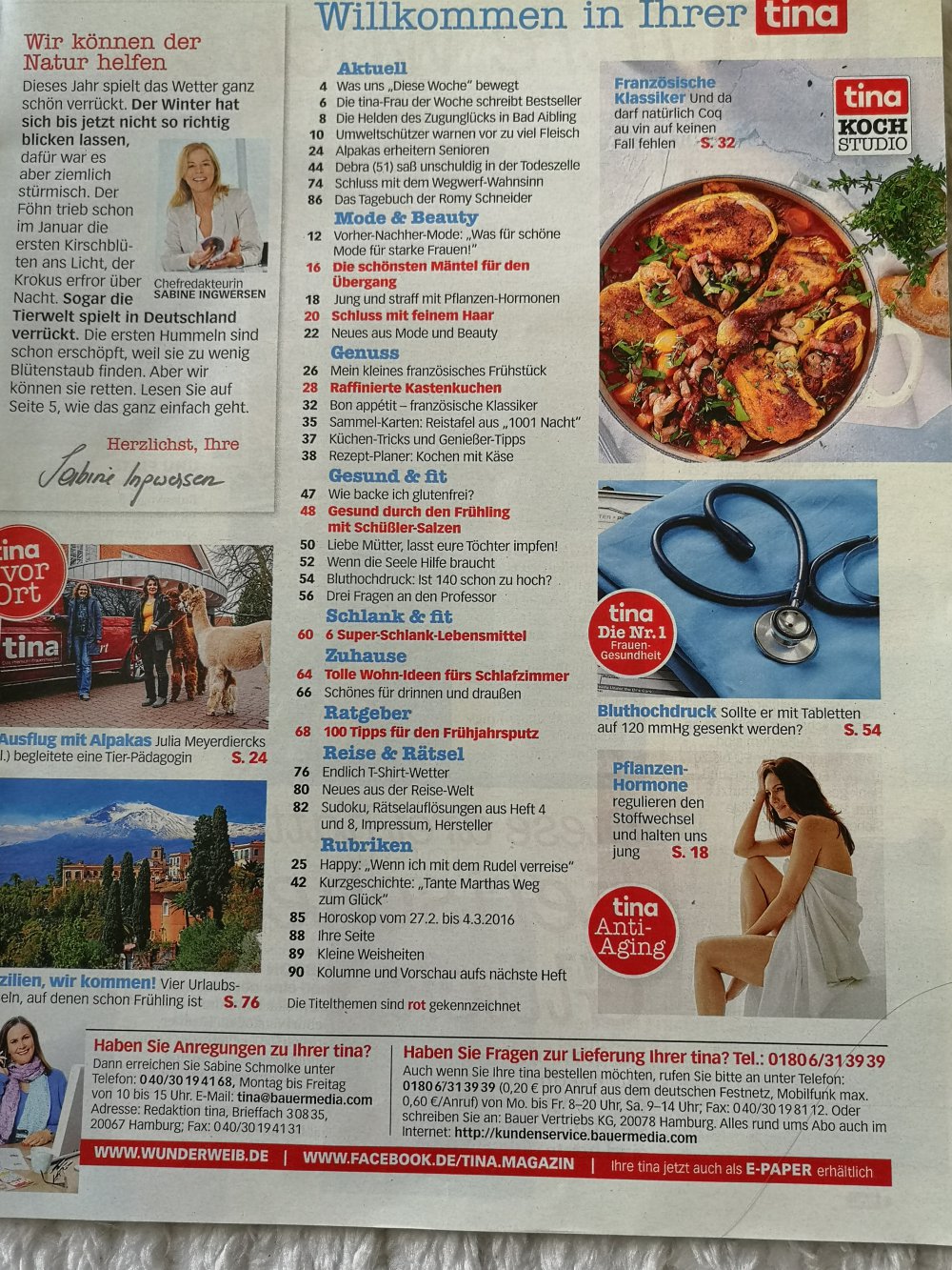 tina Nr. 9 vom 24.02.2016