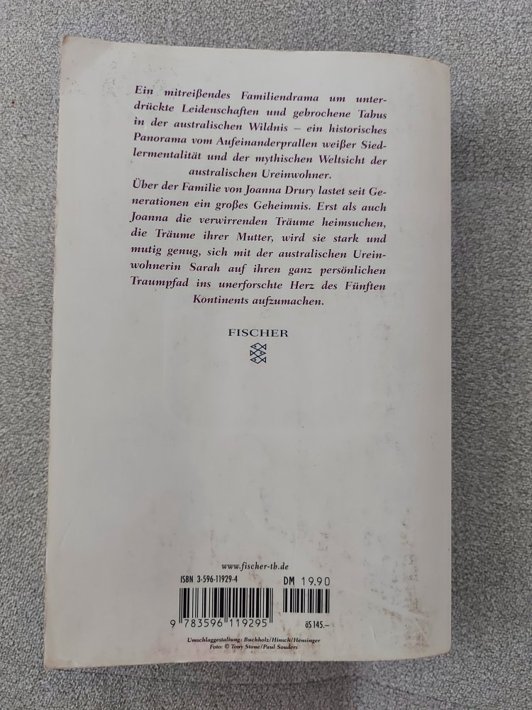 Roman Traumzeit von Barbara Wood